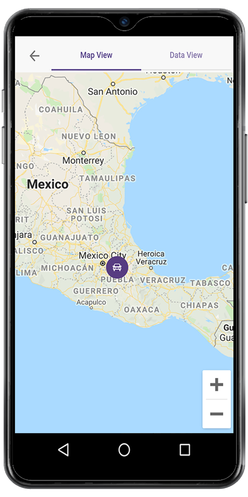 Aplicación Móvil Tracker GPS