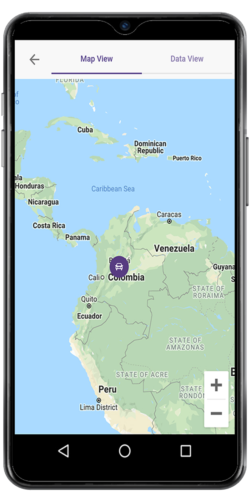 Aplicación Móvil Tracker GPS